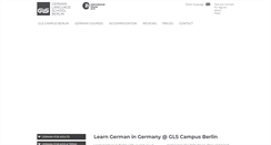 Desktop Screenshot of gls-german-courses.de